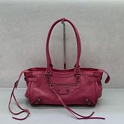 Bagsaaa Balenciaga Le City East/West shoulder bag pink - 31cm - 1