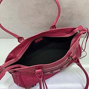 Bagsaaa Balenciaga Le City East/West shoulder bag pink - 31cm - 4