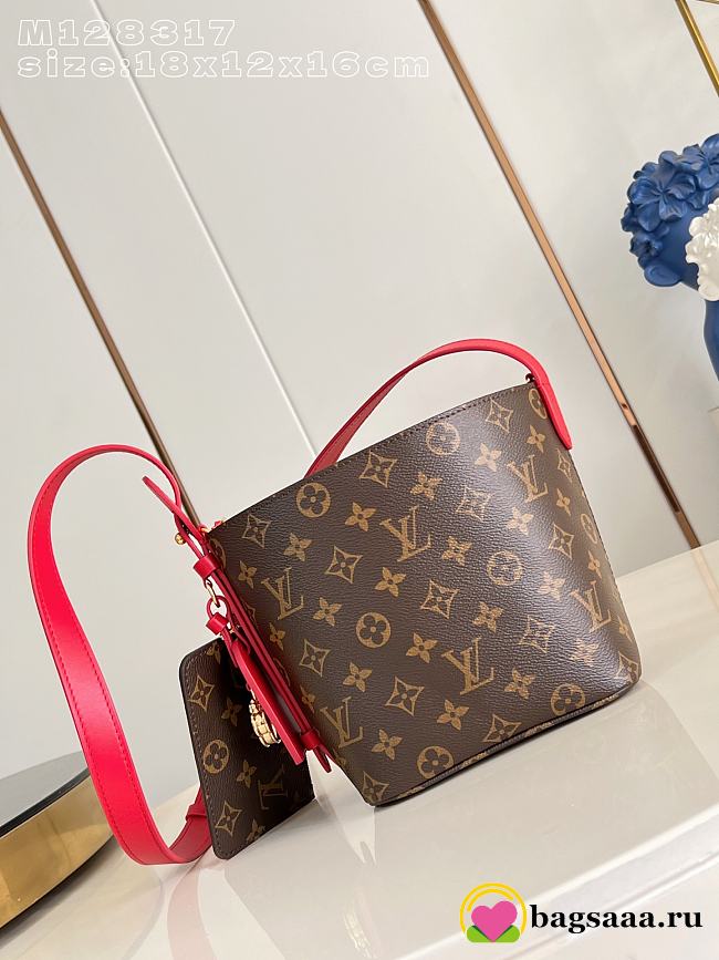 Bagsaaa LV M28317 All In BB monogram & red - 18cm - 1