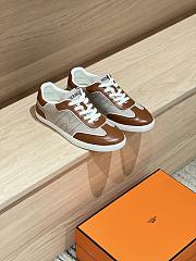 Bagsaaa Hermes Match sneaker brown & beige - 1