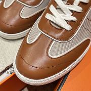 Bagsaaa Hermes Match sneaker brown & beige - 4