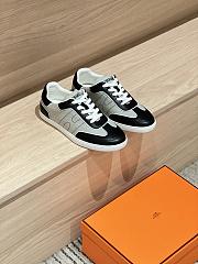 Bagsaaa Hermes Match sneaker black & beige - 1