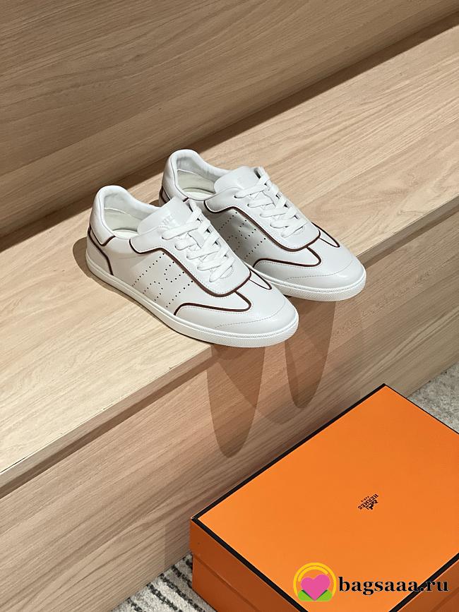 Bagsaaa Hermes Match sneaker white - 1