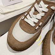 Bagsaaa Dior Tech Sneaker Rope Brown Suede Calfskin and Transparent Mesh - 4