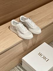Bagsaaa Dior Tech Sneaker Rope White Suede Calfskin and Transparent Mesh - 1