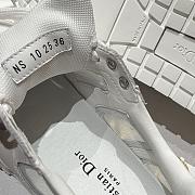 Bagsaaa Dior Tech Sneaker Rope White Suede Calfskin and Transparent Mesh - 3