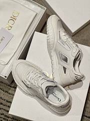Bagsaaa Dior Tech Sneaker Rope White Suede Calfskin and Transparent Mesh - 2