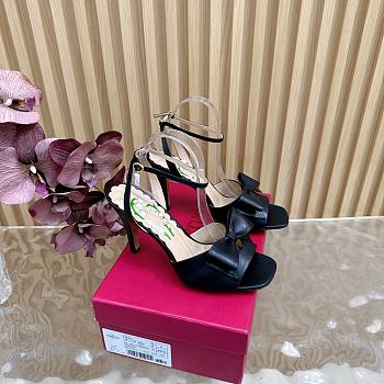Bagsaaa Valentino Bowow Kidskin Sandal 95Mm black