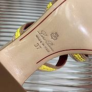 Bagsaaa Loro Piana Summer Charms sandals in yellow - 3