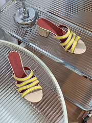 Bagsaaa Loro Piana Summer Charms sandals in yellow - 2