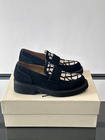 Bagsaaa Valentino Garavani Toile Iconographe loafers