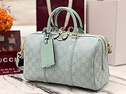 Bagsaaa Gucci Ophidia medium boston bag 857595 green - 30cm - 3