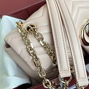 Bagsaaa Gucci GG Marmont medium shoulder bag 837267 light pink - 26cm - 4