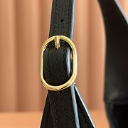 Bagsaaa Gucci Jackie Slim small shoulder bag 863137 black & gold - 28cm - 3