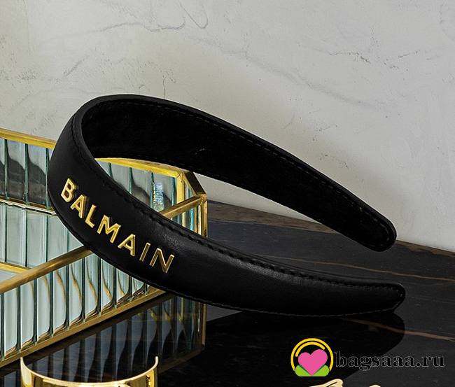 Bagsaaa Balmain Hair Couture Limited Edition Nappa Leather black - 1
