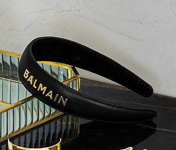 Bagsaaa Balmain Hair Couture Limited Edition Nappa Leather black