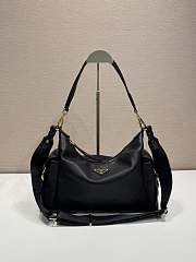 Bagsaaa Prada Explore large nappa leather bag 1BC264 black - 32cm - 1