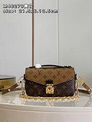 Bagsaaa Louis Vuitton Pochette Métis bag in the classic Monogram canvas - 21.5cm - 1