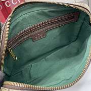 Bagsaaa Gucci Ophidia small crossbody bag 839155 Beige and dark brown GG - 24cm - 4