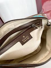 Bagsaaa Gucci Ophidia small crossbody bag 839155 blue GG fabric - 24cm - 4