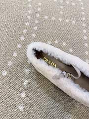 Bagsaaa Prada Shearling ballerinas beige - 3