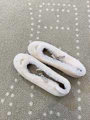 Bagsaaa Prada Shearling ballerinas beige - 2
