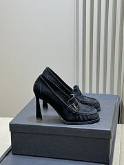 Bagsaaa YSL LE LOAFER pumps in suede black - 1