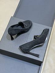Bagsaaa YSL LE LOAFER pumps in suede black - 2