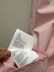 Bagsaaa Miu Miu Poplin shirt pink - 4