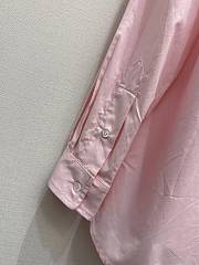 Bagsaaa Miu Miu Poplin shirt pink - 3