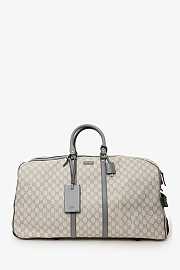 Bagsaaa Gucci Beige GG Plus Monogram Large Carry On Duffle Trolley - 58cm - 1