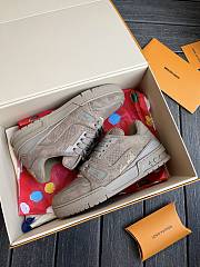 Bagsaaa Men's LV Trainers in dark beige Damier - 1