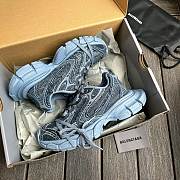 Bagsaaa 3XL Balenciaga Sneaker in blue denim - 1