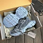 Bagsaaa 3XL Balenciaga Sneaker in blue denim - 4