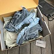 Bagsaaa 3XL Balenciaga Sneaker in blue denim - 3