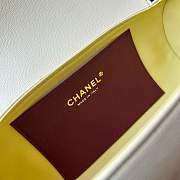 Bagsaaa New Collection 2026 Chanel Small Bowling Bag AS6143 light yellow - 20.5cm - 2