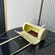 Bagsaaa New Collection 2026 Chanel Small Bowling Bag AS6143 light yellow - 20.5cm - 4