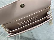 Bagsaaa My Dior Mini Bag Rose Soupir Cannage Lambskin - 21cm - 4