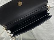 Bagsaaa My Dior Mini Bag Black Cannage Lambskin - 21cm - 4