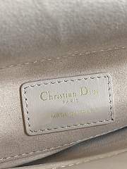 Bagsaaa Dior Mini Lady D-Joy Bag Rose Soupir Cannage Lambskin - 19cm - 4