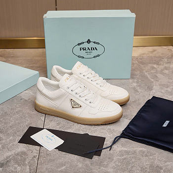 Bagsaaa Downtown nappa leather sneakers ivory