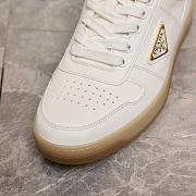 Bagsaaa Downtown nappa leather sneakers ivory - 2