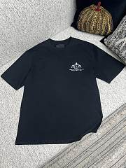 Bagsaaa Prada Logo Oversized Cotton Jersey T-shirt black - 1