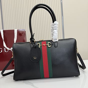 Bagsaaa Gucci Borsetto large boston bag 866734 black - 38.5cm