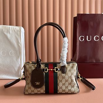 Bagsaaa Gucci Borsetto medium boston bag 866732 beige - 28cm