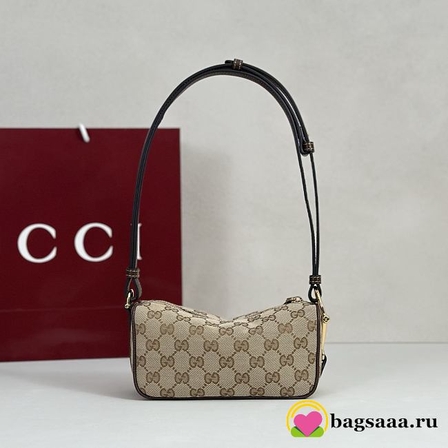 Bagsaaa Gucci Half Horsebit mini bag 860784 beige - 19cm - 1