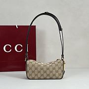 Bagsaaa Gucci Half Horsebit mini bag 860784 beige - 19cm - 1