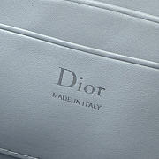 Bagsaaa My Dior Mini Bag Ice Blue Cannage Lambskin - 21cm - 4