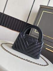 Bagsaaa Chanel Spring Summer 2026 Mini Shopping Bag AS4416 Black - 19cm - 2