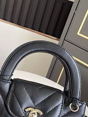 Bagsaaa Chanel Spring Summer 2026 Mini Shopping Bag AS4416 Black - 19cm - 3